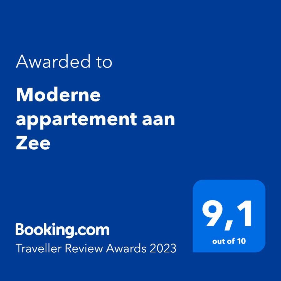 Moderne Appartement Aan Zee Oostende Bagian luar foto